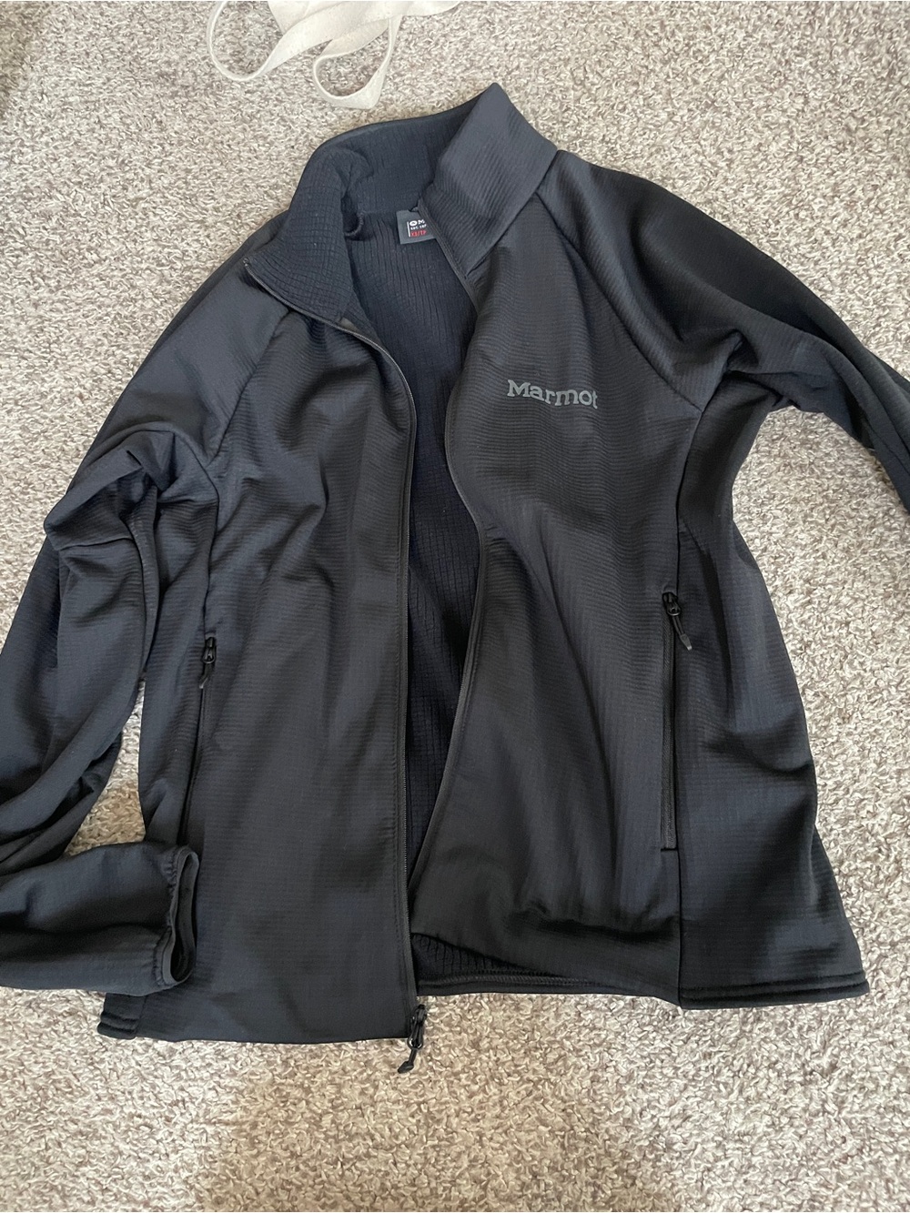 Marmot Black Technical Full-Zip Jacket